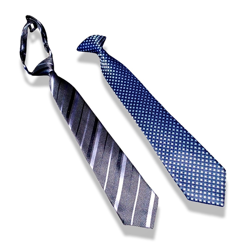 Boy Neck Tie,Children's Place Adjustable Neck Tie,Cat & Jack Clip on Neck Tie - Picture 1 of 13